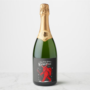 Gruß von Krampus Xmas Weihnachten