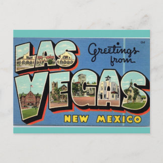 Gruß von Las Vegas New Mexico Reise Postkarte