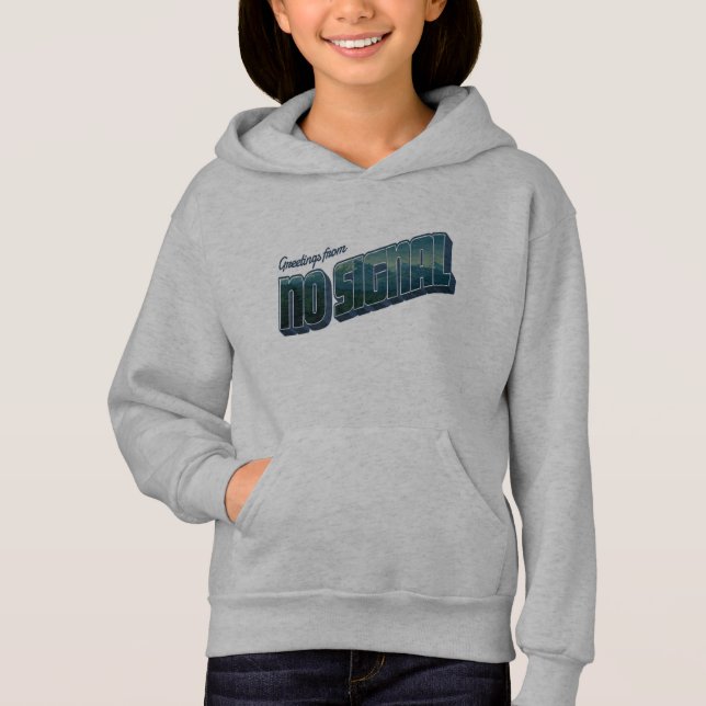 Gruß von No Signal Hoodie (Vorderseite)
