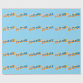 Gruß von Offline Geschenkpapier