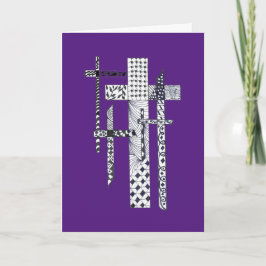 Gruß von Osterkreuzen Karte