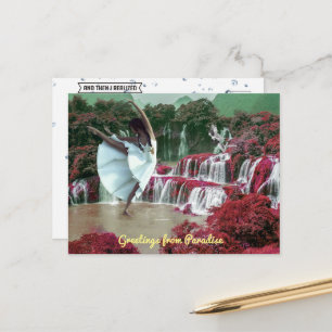 Gruß von Paradise Postcard Postkarte