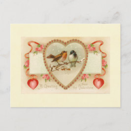 Gruß von Thy Valentine Feiertagspostkarte