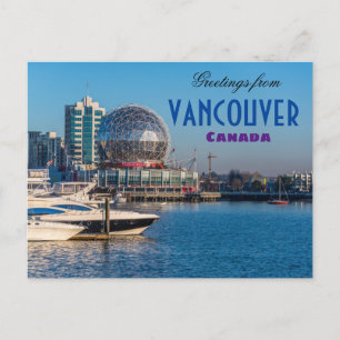 Gruß von Vancouver Canada Postcard Postkarte