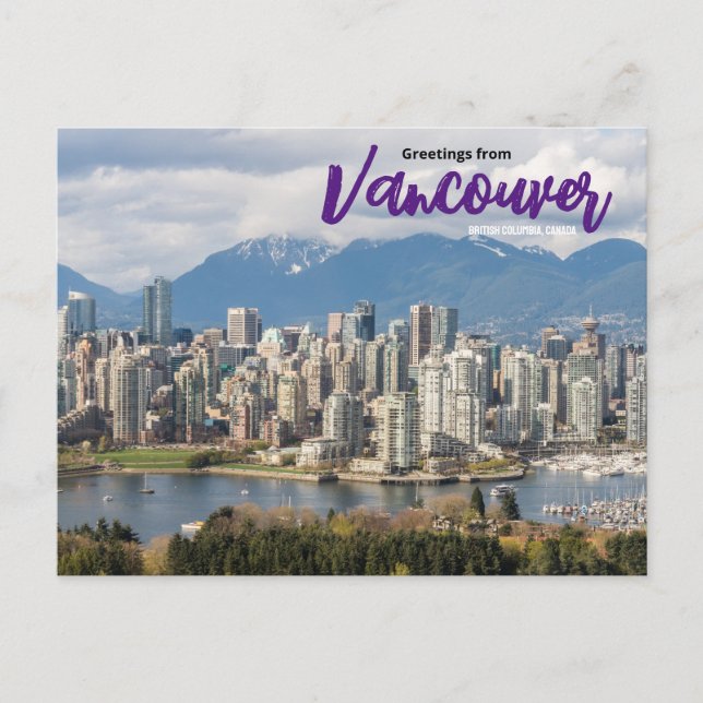 Gruß von Vancouver Canada Postcard Postkarte (Vorderseite)