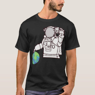 Grußastronaut Funny T-Shirt