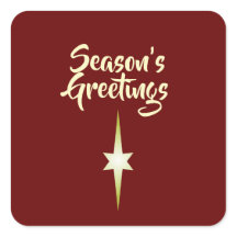 Grußaufkleber - Anpassbar