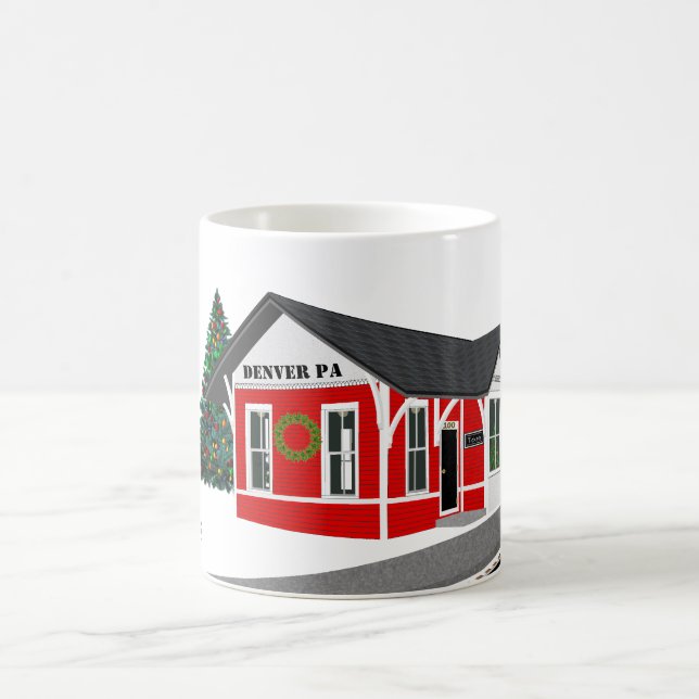 Grußbahnhof der Saison - Ihr Stadtjahr Kaffeetasse (Mittel)