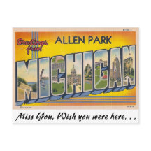 Grüße aus Allen Park, Michigan
