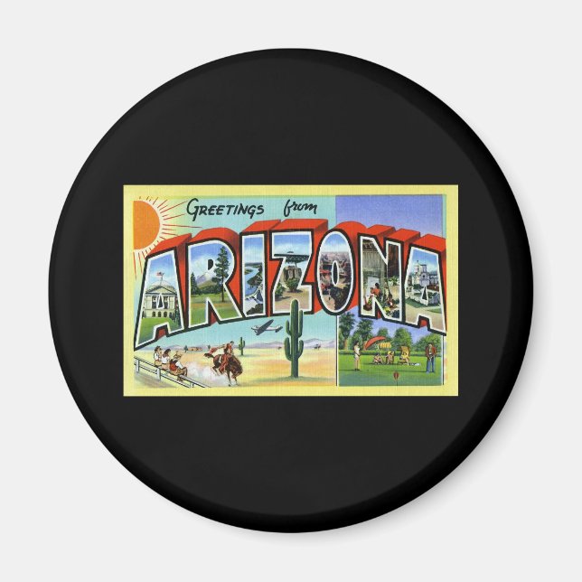 Grüße aus Arizona Magnet (Vorne)