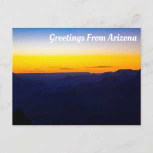 Grüße aus Arizona Postkarte