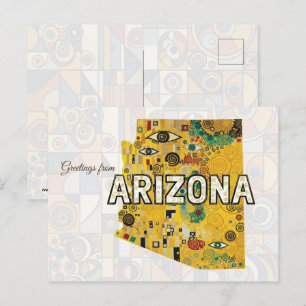 Grüße aus Arizona Postkarte
