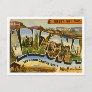 Grüße aus Arizona Postkarte