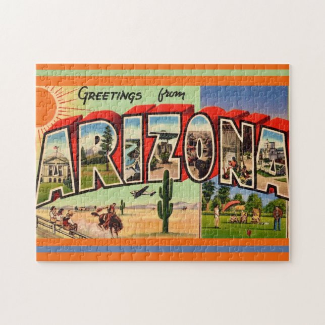 Grüße aus Arizona Puzzle (Horizontal)