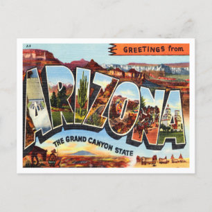 Grüße aus Arizona, The Grand Canyon State Postkarte