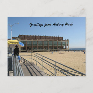 Grüße aus Asbury Park Postkarte