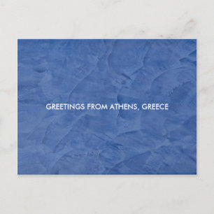 GRÜßE AUS ATHEN, GRIECHENLAND POSTKARTE