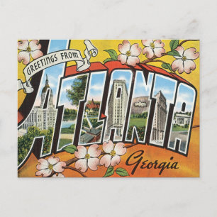 Grüße aus Atlanta Postkarte