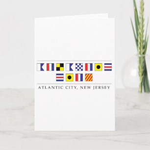 Grüße aus Atlantic City Karte