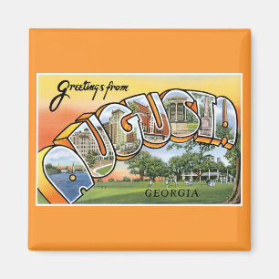 Grüße aus Augusta, GA! Magnet