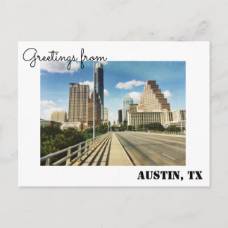 Grüße aus Austin, Texas Postcard Postkarte