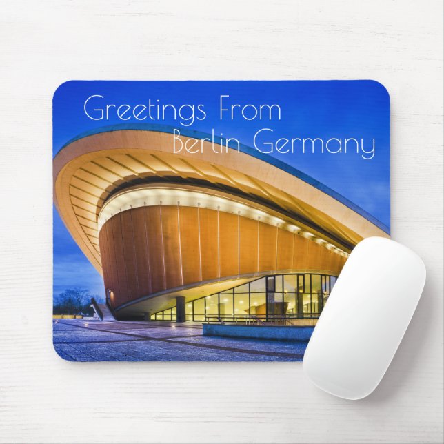 Grüße aus Berlin Deutschland Mousepad (Mit Mouse)