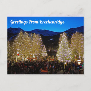 Grüße aus Breckenridge Postkarte