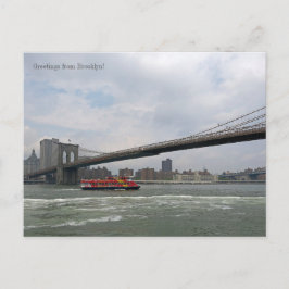 Grüße aus Brooklyn, NY Postcard Postkarte