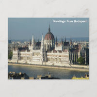 Grüße aus Budapest - Parlament von Ungarn