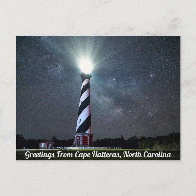 Grüße aus Cape Hatteras Postkarte (Vorderseite)