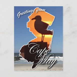 Grüße aus Cape May Postkarte
