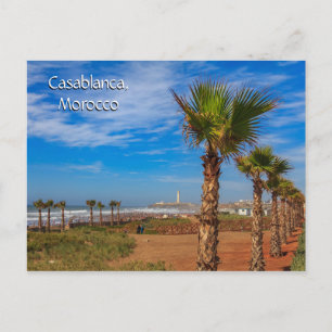 Grüße aus Casablanca Marokko Postkarte