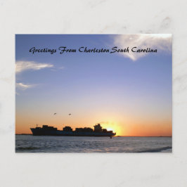 Grüße aus Charleston South Carolina Customiza Postkarte