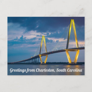 Grüße aus Charleston, South Carolina Postcard Postkarte