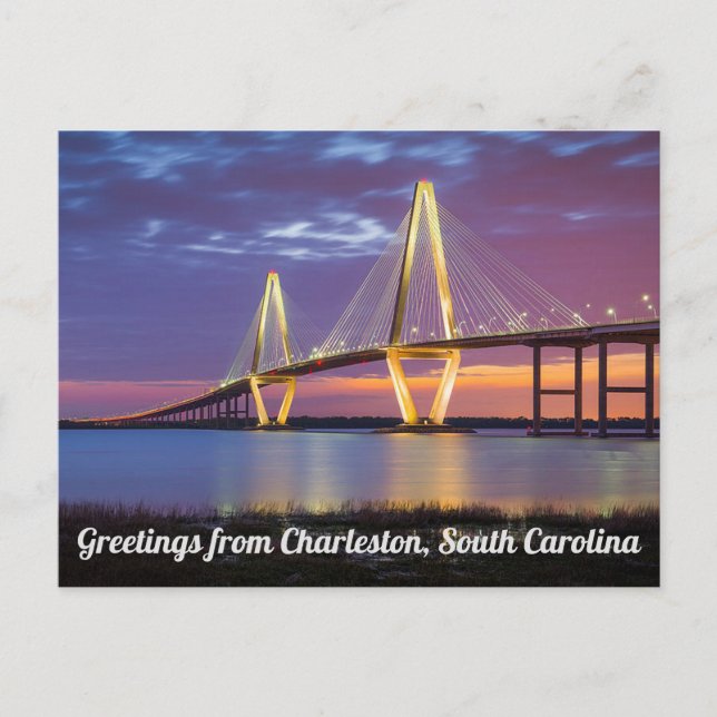 Grüße aus Charleston, South Carolina Postcard Postkarte (Vorderseite)