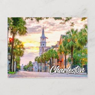 Grüße aus Charleston, South Carolina, USA Postkarte
