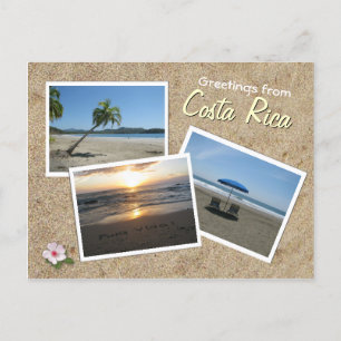 Grüße aus Costa Rica Postkarte