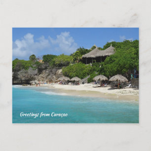 Grüße aus Curaçao (anpassbar) Postkarte