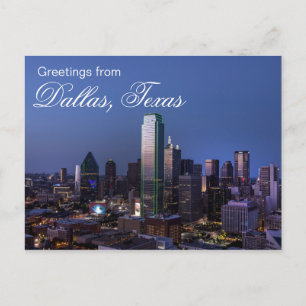 Grüße aus Dallas Texas Reise-Postkarte Postkarte