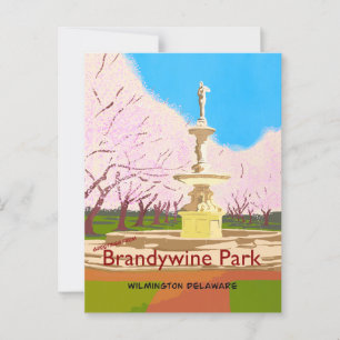 Grüße aus dem Brandywine Park Postkarte