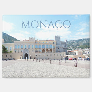 Grüße aus dem Fürstenpalast von Monaco Magnet