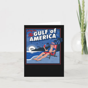 Grüße aus dem Golf von Amerika Karte