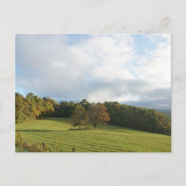 Grüße aus dem NC Blue Ridge Mountains! Postkarte (Vorderseite)