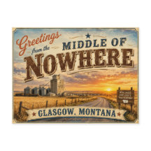 Grüße aus dem Nirgendwo Glasgow Mt.