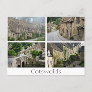 Grüße aus der Cotswolds-Postkarte Postkarte