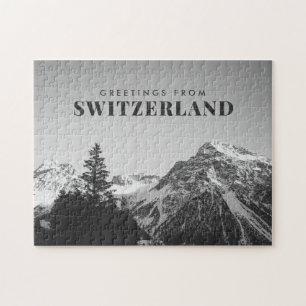 Grüße aus der Schweiz Puzzle