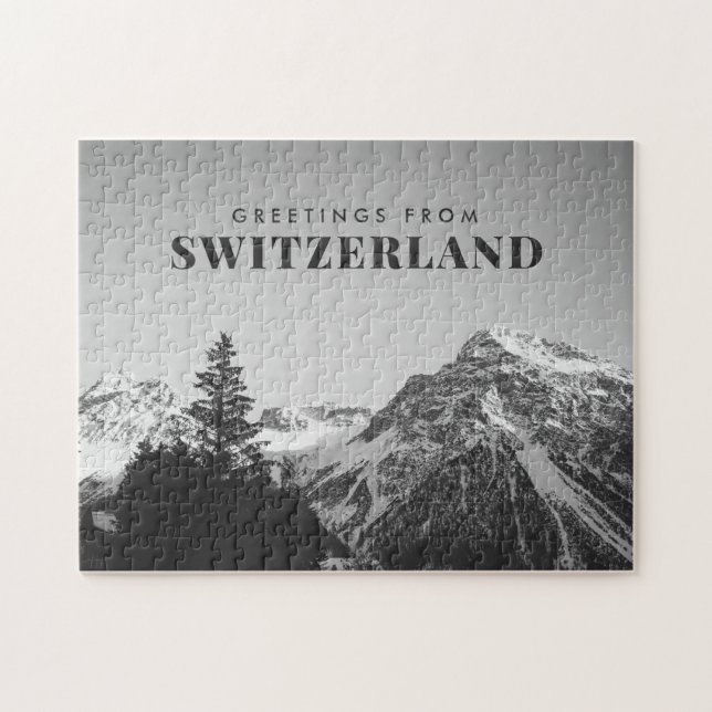 Grüße aus der Schweiz Puzzle (Horizontal)