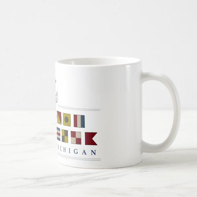 Grüße aus Detroit Tasse (Rechts)