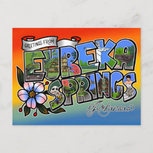 Grüße aus Eureka Springs Postkarte