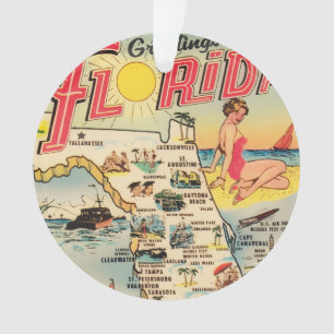 Grüße aus Florida Ornament